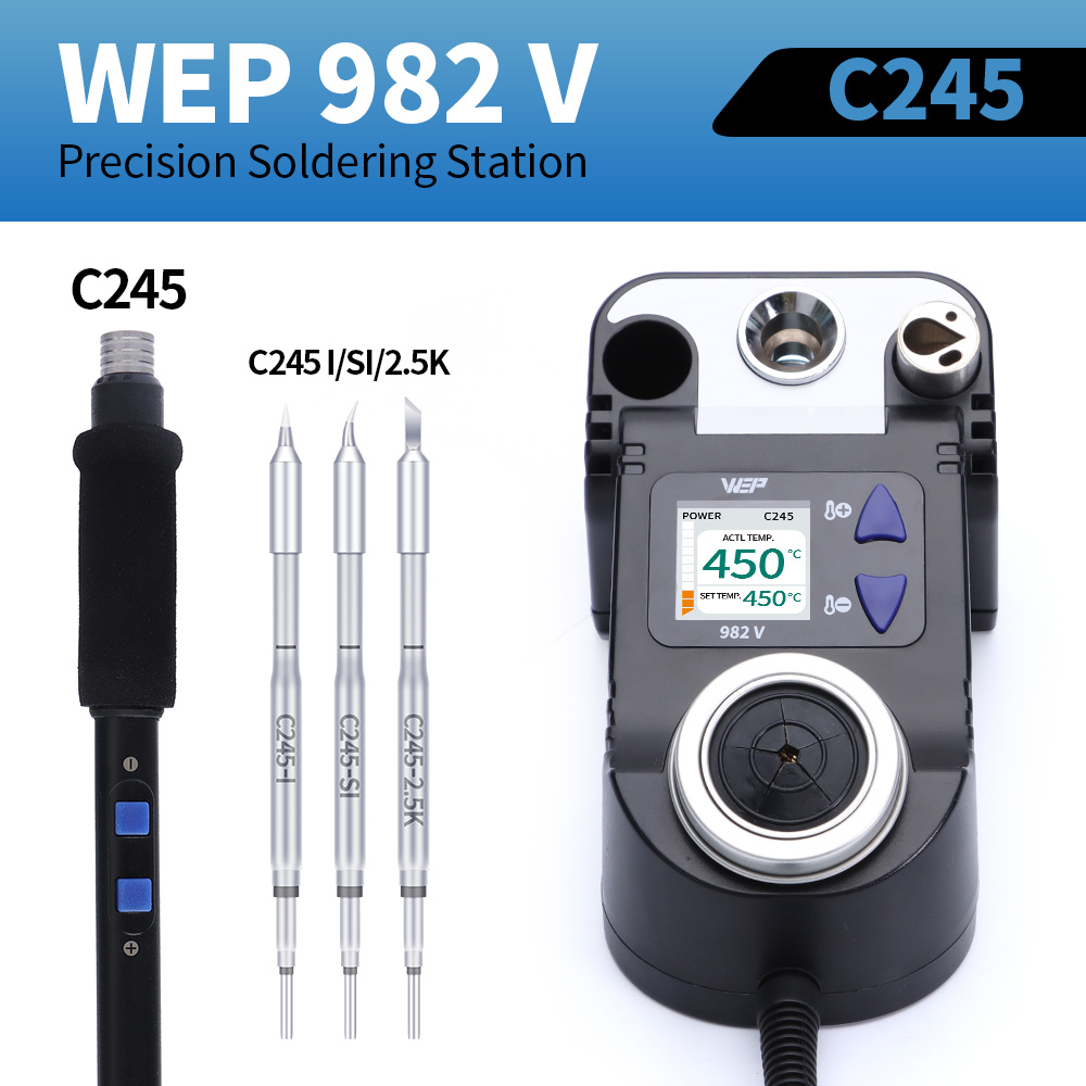 C210 Precision Soldering Station - ชุดหัวแร้งบัดกรี WEP Precision รุ่น C210 C245