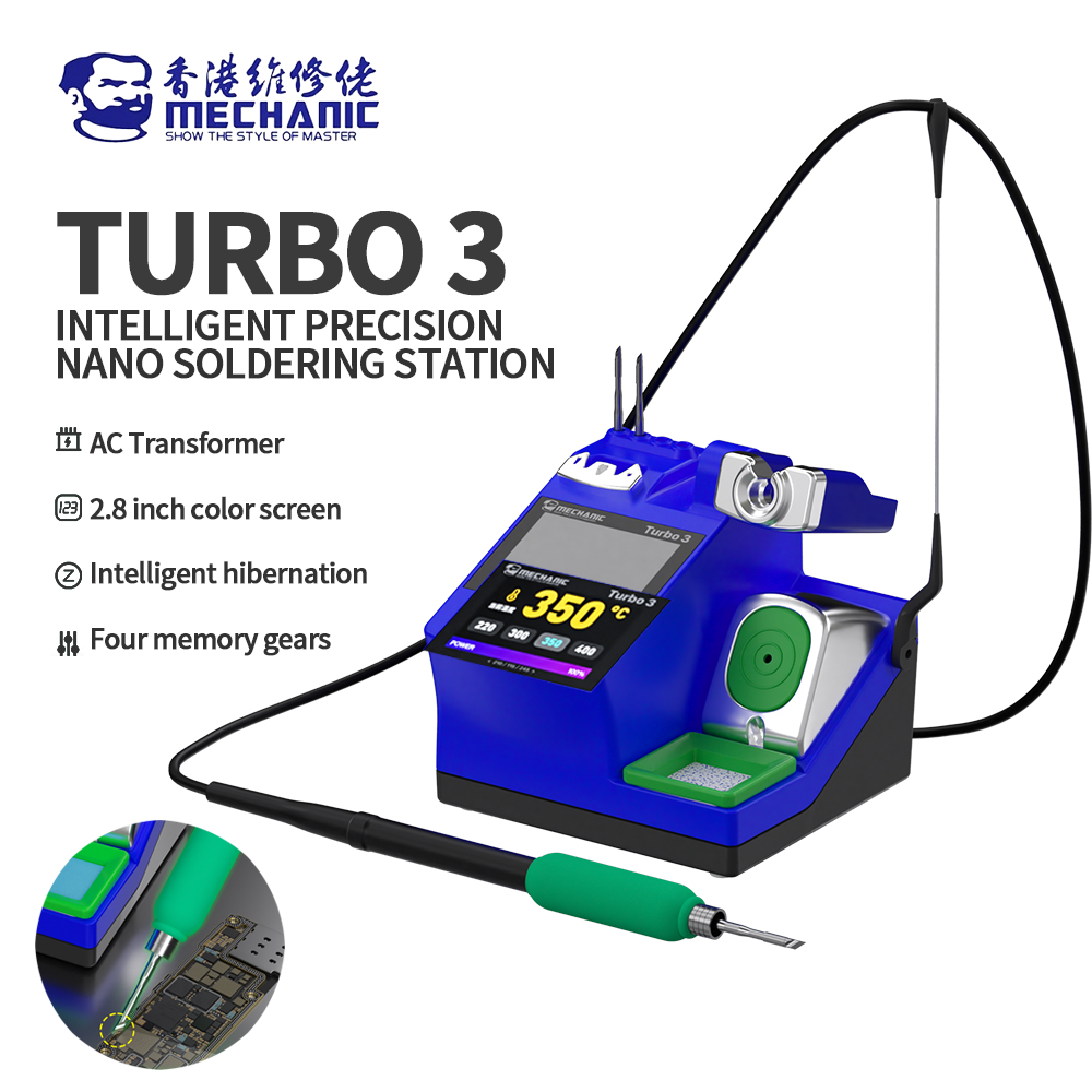 C210 Precision Soldering Station - ช่าง Turbo 3 150W อัจฉริยะ Precision