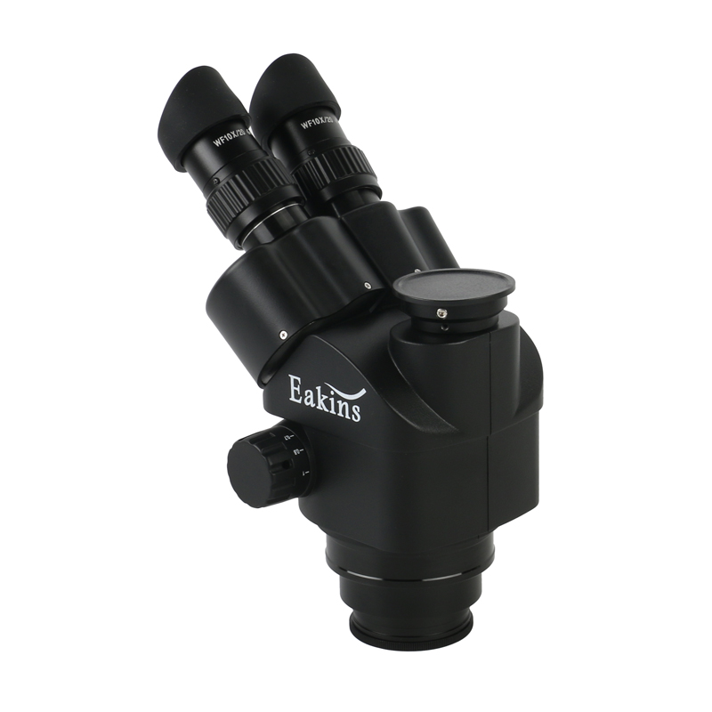 Trinocular Stereo Microscope 7X-45X - กล้องจุลทรรศน์สเตอริโอแบบซูมต่อเนื่อง ซิมูลโฟกัส 7X-45X พร้อมหัวกล้องแบบ Parfocal Trinocular