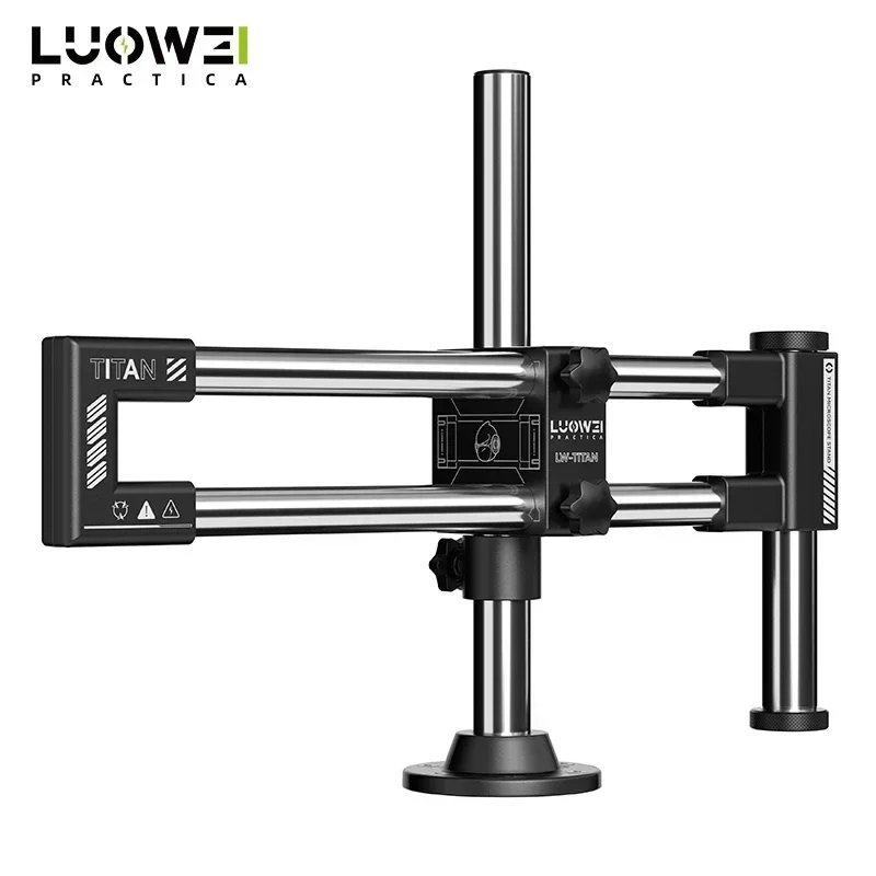 Articulating Arm Boom Stand Microscope - ขาตั้งกล้องจุลทรรศน์แบบสองแกน LUOWEI LW-GK02 พร้อมแขนปรับได้ 360 องศา