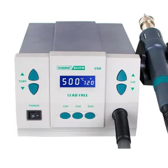 Hot Air Rework Station 861Dw - ปืนลมร้อน 1000W รุ่น 861DW ของแท้ สถานีเชื่อมลมร้อนไร้สารตะกั่ว