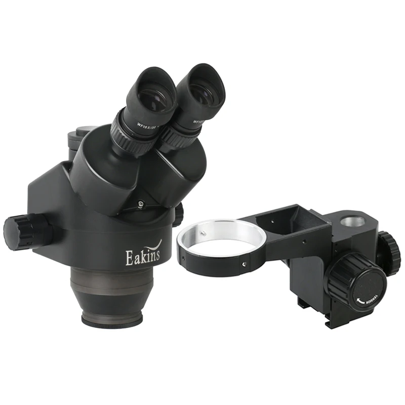 กล้องจุลทรรศน์สเตอริโอแบบสามตา - Trinocular Stereo Microscope 7X-45X บทวิจารณ์และราคา