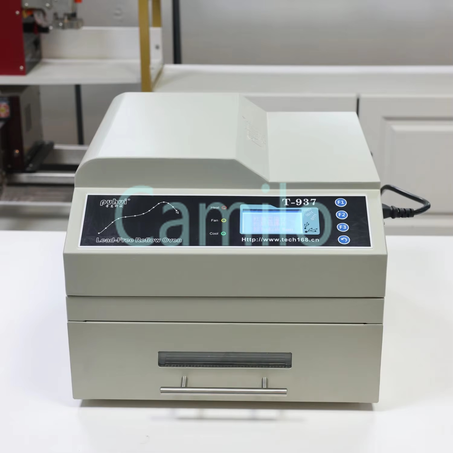 เตาอบรีโฟลว์แบบตั้งโต๊ะ PUHUI  - Infrared Bga Rework Station บทวิจารณ์และราคา