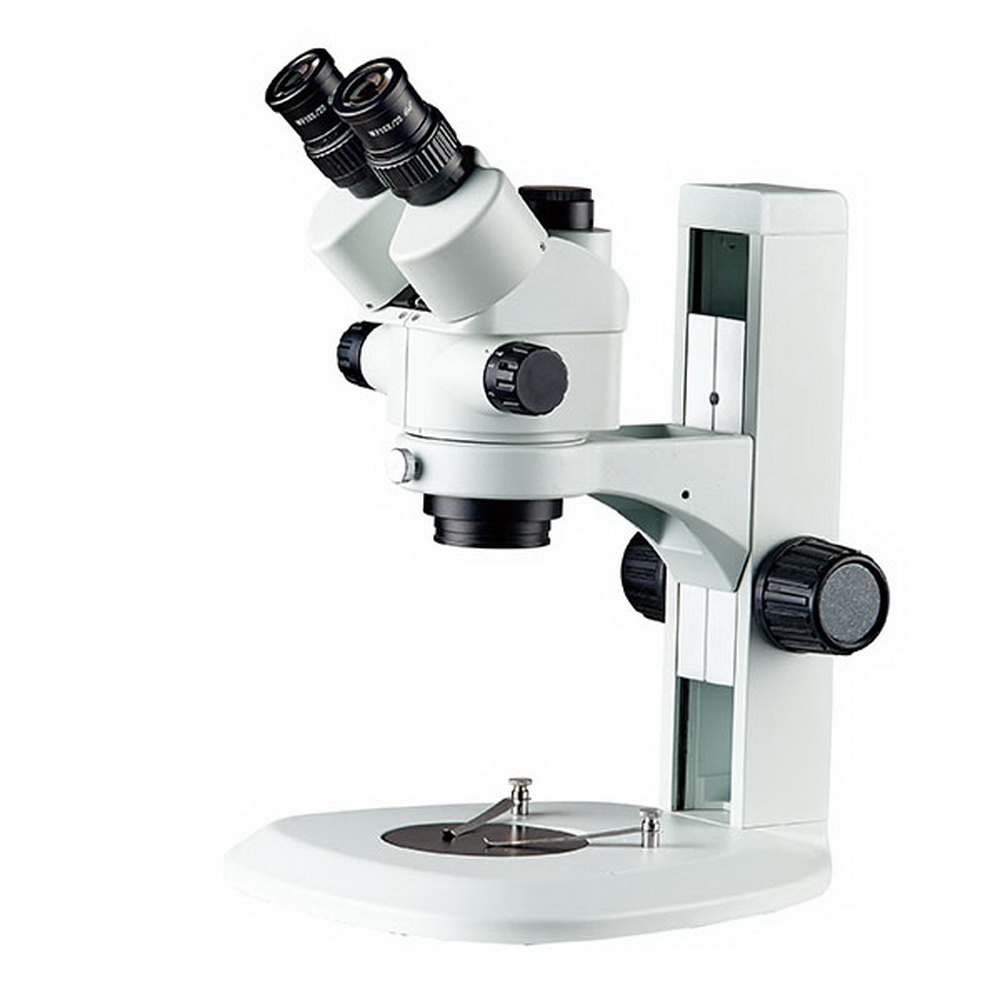 กล้องจุลทรรศน์สเตอริโอแบบซูมออ - Trinocular Stereo Microscope 7X-45X บทวิจารณ์และราคา