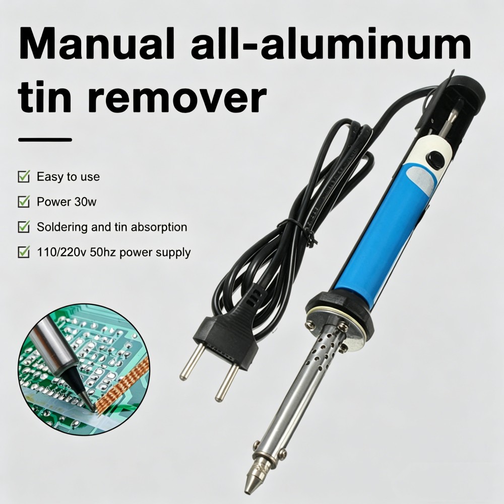 เครื่องดูดตะกั่วไฟฟ้าแบบปากกา  - Desoldering Pump Electric Vacuum Station บทวิจารณ์และราคา