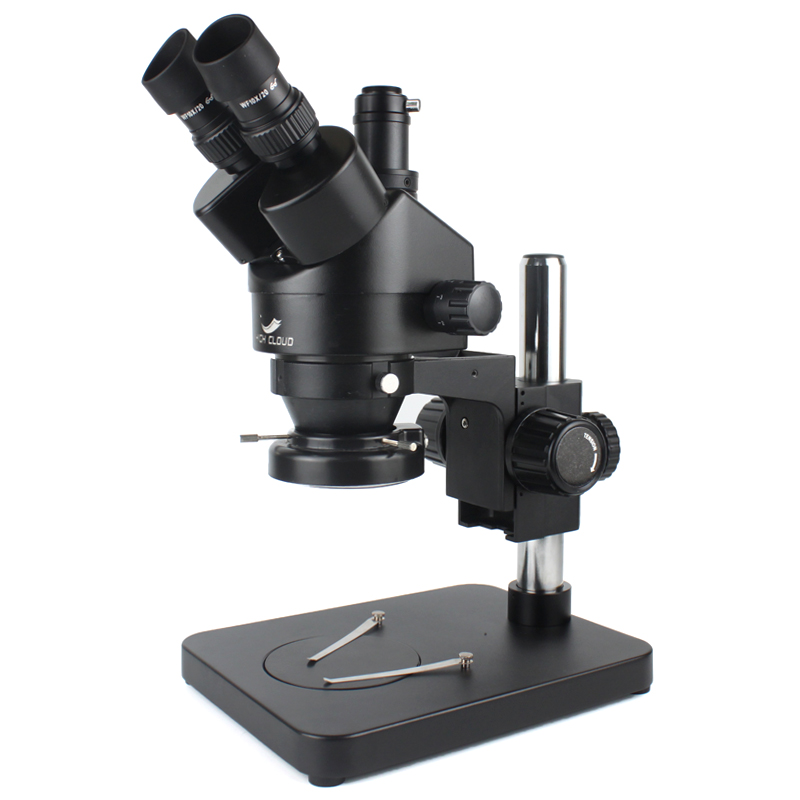 โทรศัพท์ PCB บัดกรีซ่อม Lab อุ - Trinocular Stereo Microscope 7X-45X บทวิจารณ์และราคา