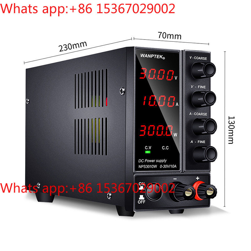 NPS3010W แหล่งจ่ายไฟ DC ปรับได - High Precision Dc Power Supply 30V 10A บทวิจารณ์และราคา