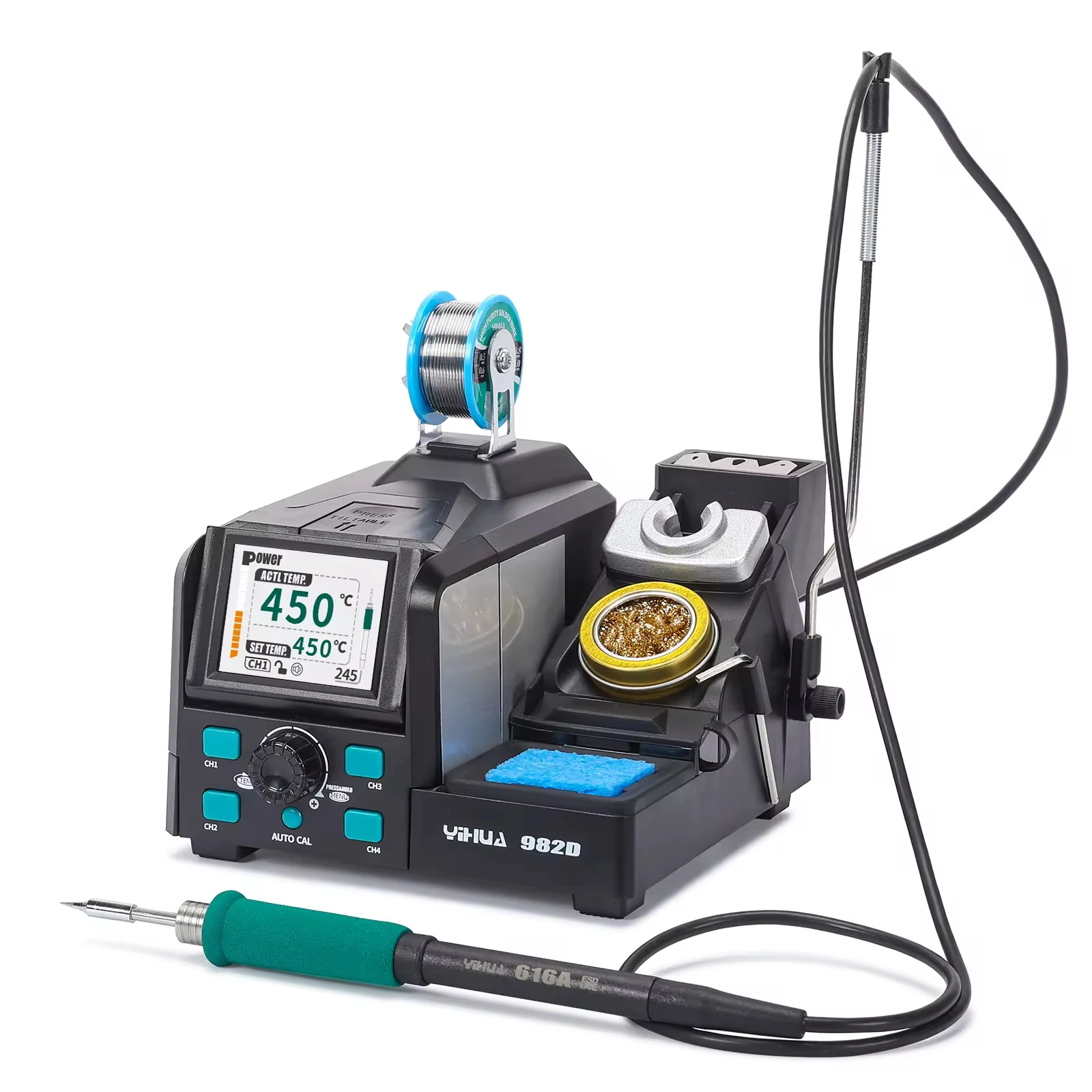สถานีบัดกรีแบบดิจิตอล 982D พร้ - C210 Precision Soldering Station บทวิจารณ์และราคา