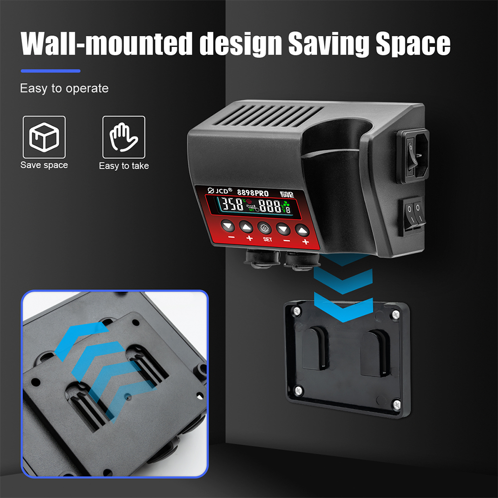 750W SMD Rework สถานีบัดกรี 2  - 2 In 1 Soldering Rework Station 750W บทวิจารณ์และราคา