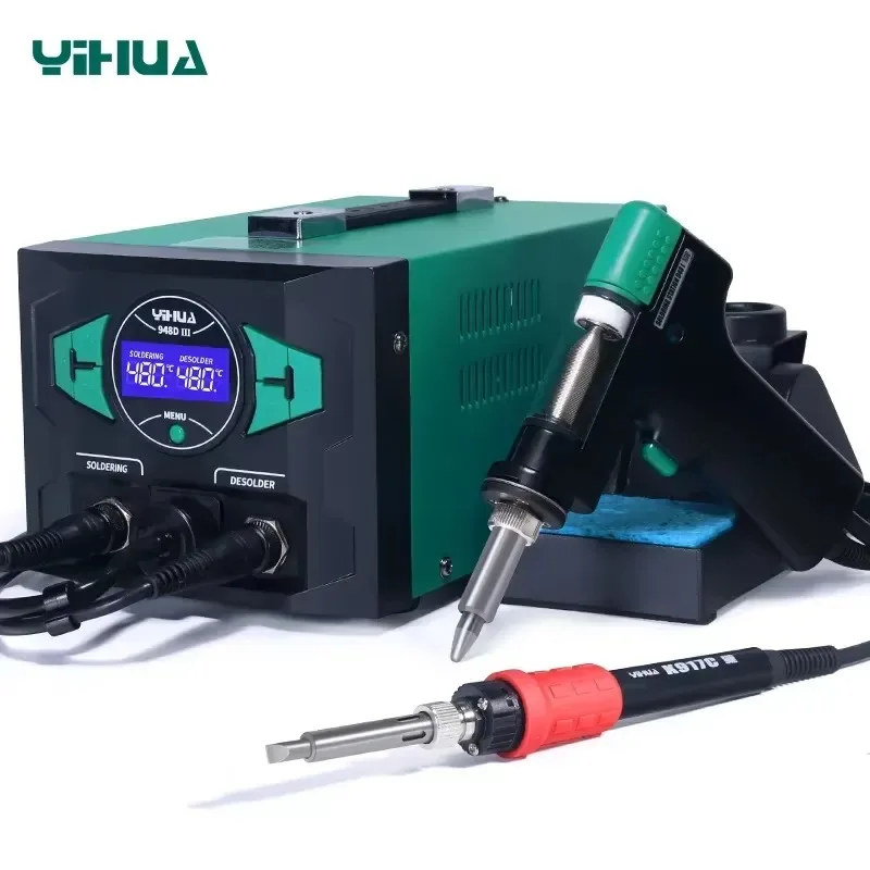 สถานีดูดตะกั่วไฟฟ้ารุ่นล่าสุดป - Desoldering Pump Electric Vacuum Station บทวิจารณ์และราคา