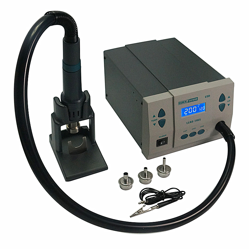 สถานีรีเวิร์คแบบลมร้อน QUICK 8 - Hot Air Rework Station 861Dw บทวิจารณ์และราคา