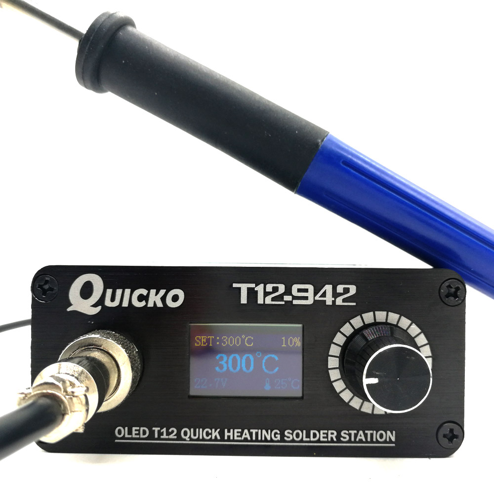 QUICKO MINI T12 STC OLED Digit - T12 Soldering Station Oled บทวิจารณ์และราคา