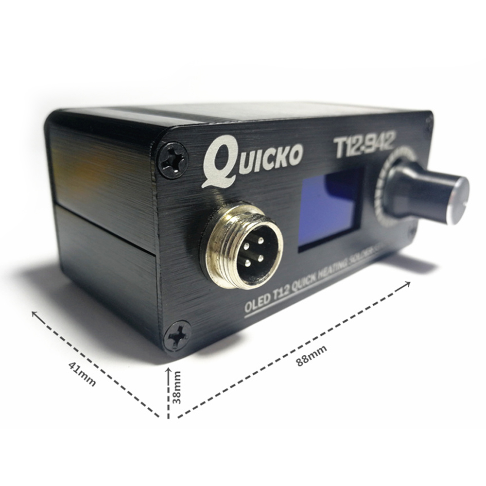 QUICKO MINI T12 STC OLED Digit - T12 Soldering Station Oled บทวิจารณ์และราคา