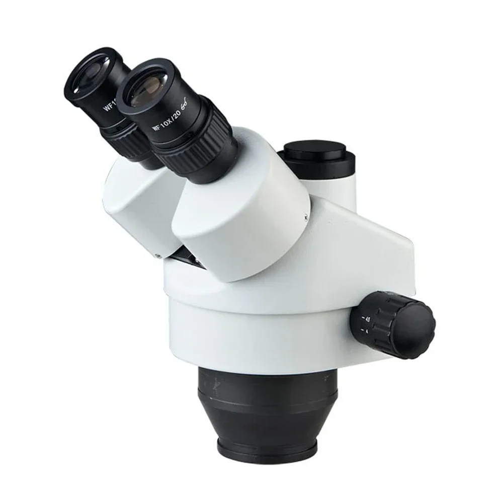 กล้องจุลทรรศน์แบบสเตอริโอสามตา - Trinocular Stereo Microscope 7X-45X บทวิจารณ์และราคา