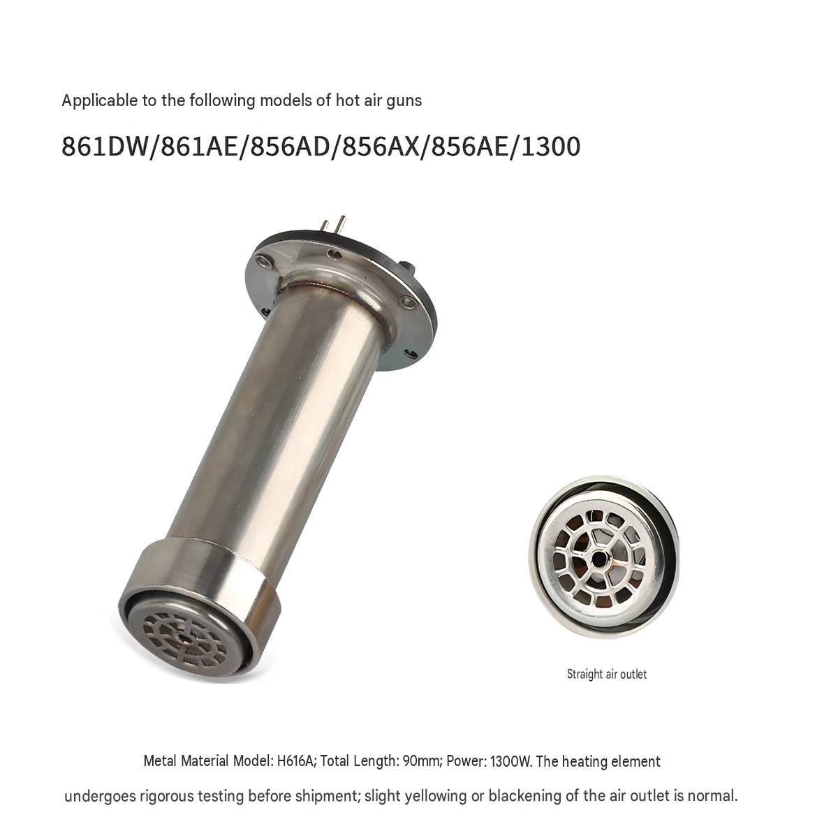 1000W 220V H616A องค์ประกอบแกน - Hot Air Rework Station 861Dw บทวิจารณ์และราคา