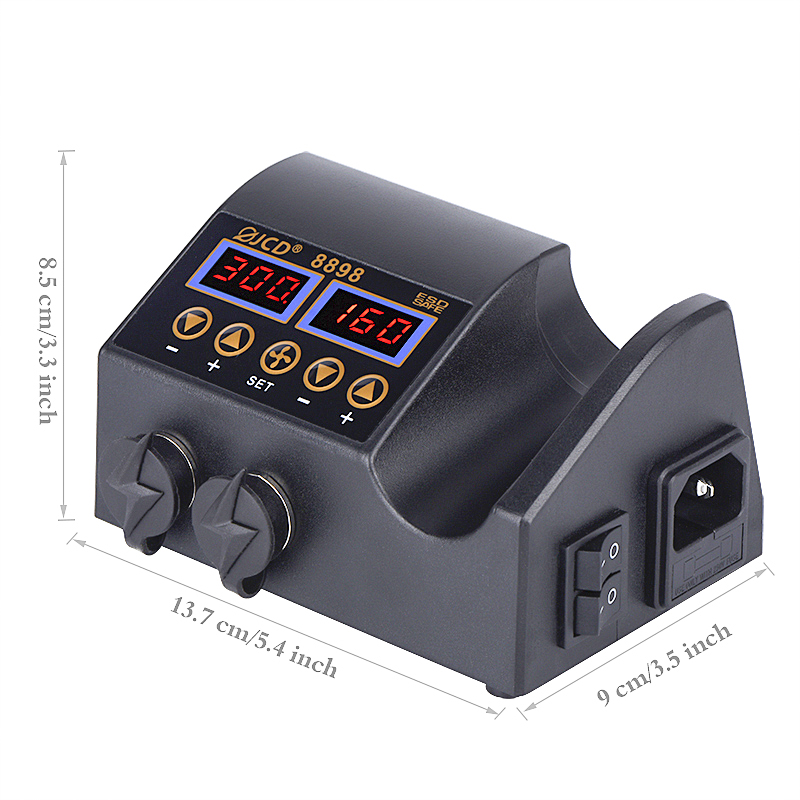 JCD 8898‑16 750W 2‑in‑1 สถานีบ - 2 In 1 Soldering Rework Station 750W บทวิจารณ์และราคา