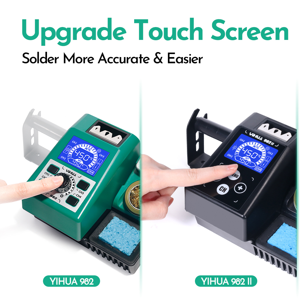 YIHUA 982-II หน้าจอสัมผัส C245 - C210 Precision Soldering Station บทวิจารณ์และราคา