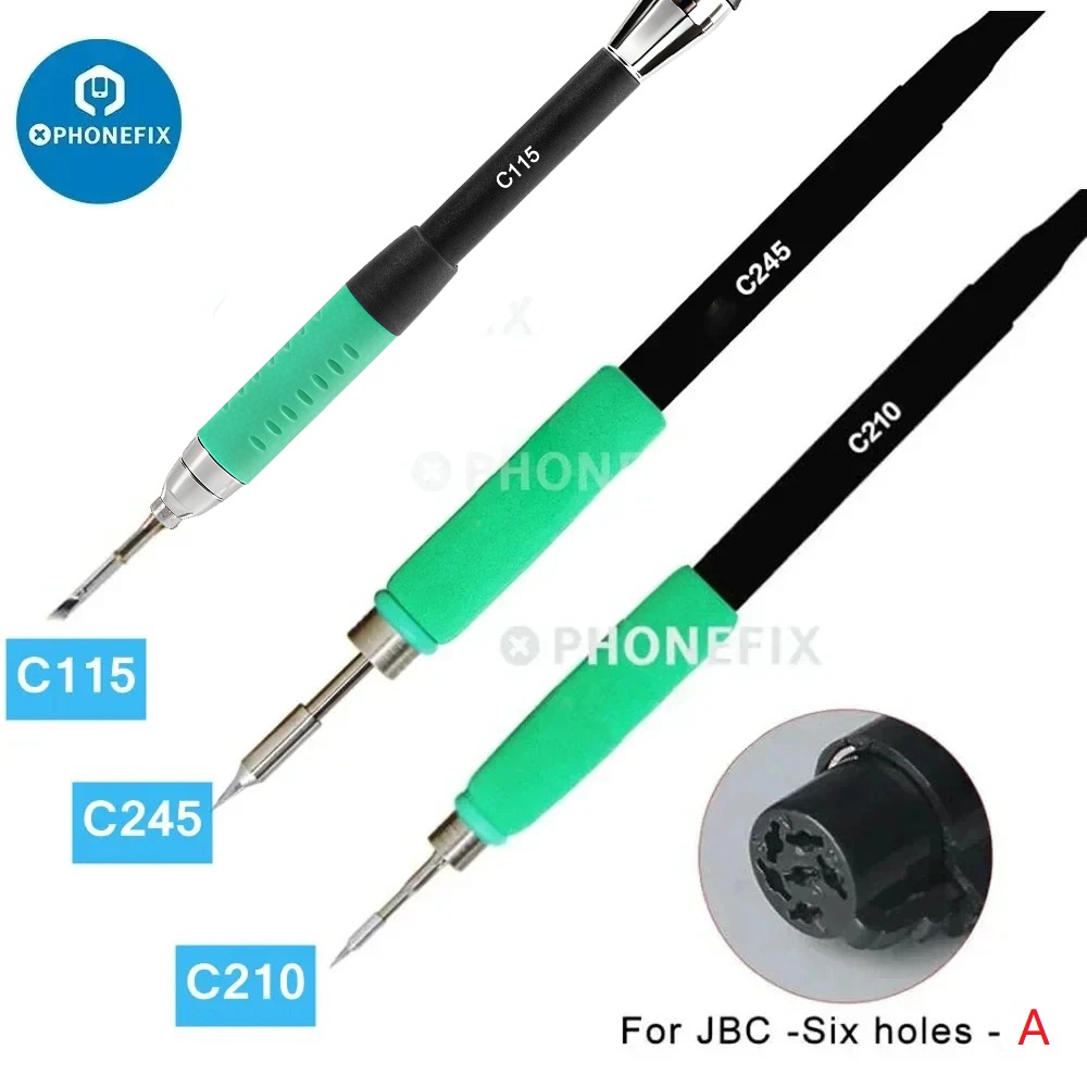 ที่จับเครื่องเชื่อมเหล็กความแม - C210 Precision Soldering Station บทวิจารณ์และราคา