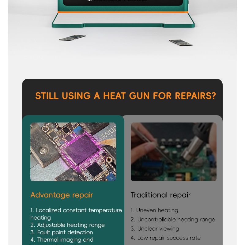 IR777 2 in 1 เครื่องวิเคราะห์ภ - Infrared Bga Rework Station บทวิจารณ์และราคา