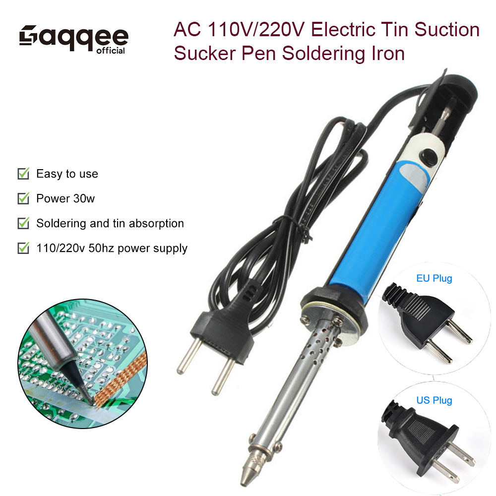 เครื่องดูดตะกั่วไฟฟ้า AC US 11 - Desoldering Pump Electric Vacuum Station บทวิจารณ์และราคา