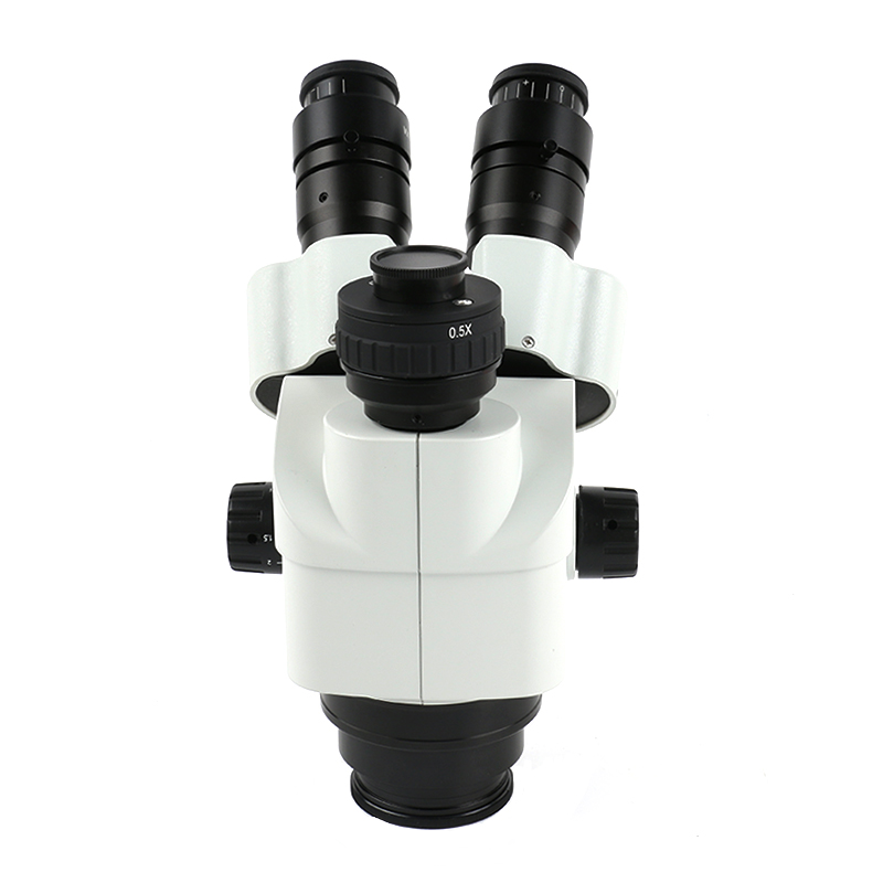 กล้องจุลทรรศน์สเตอริโอแบบสามตา - Trinocular Stereo Microscope 7X-45X บทวิจารณ์และราคา