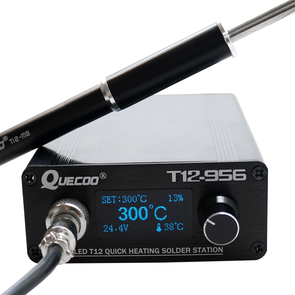 QUECOO T12-956 การประสาน สถานี - T12 Soldering Station Oled บทวิจารณ์และราคา