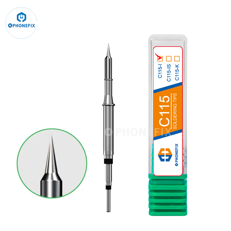 หัวเครื่องเชื่อมเหล็ก OEM C115 - C115 Nano Soldering Iron Station บทวิจารณ์และราคา