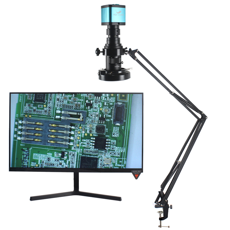 48MP 4K 1080P HDMI USB อุตสาหก - 4K Microscope Camera Sony Sensor บทวิจารณ์และราคา