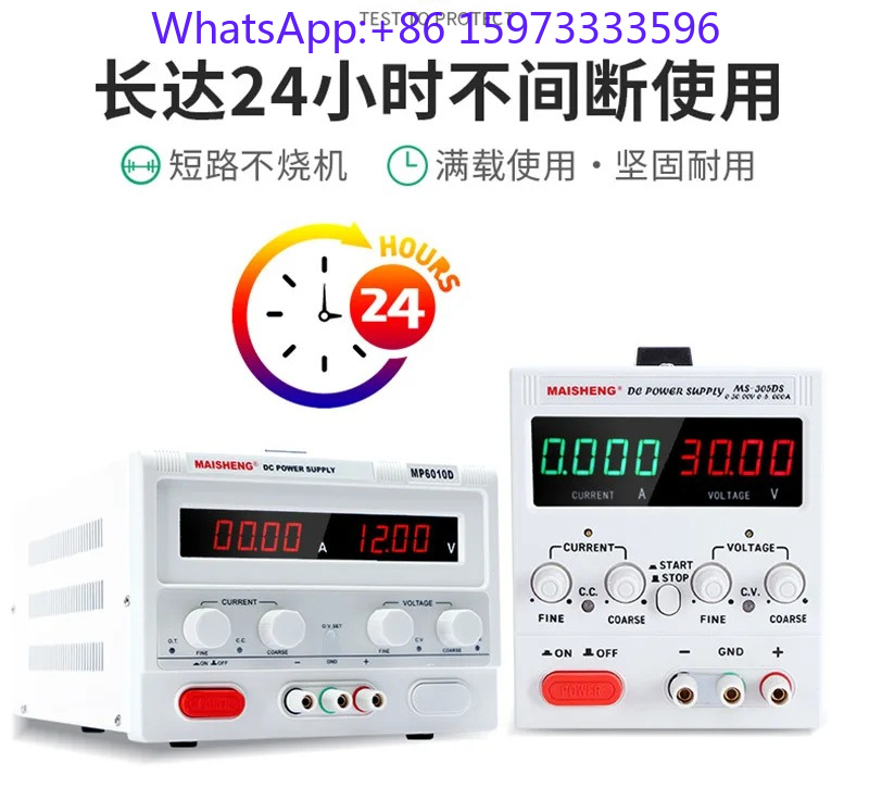 1 ชิ้น แหล่งจ่ายไฟ DC ปรับค่าไ - High Precision Dc Power Supply 30V 10A บทวิจารณ์และราคา