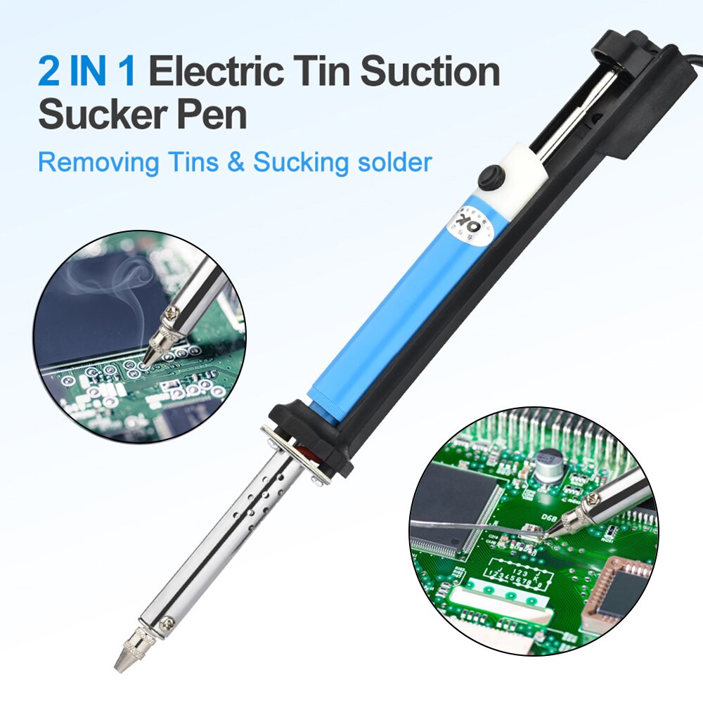 AC 220V ไฟฟ้า Desoldering เครื - Desoldering Pump Electric Vacuum Station บทวิจารณ์และราคา